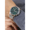Orologio Uomo Tommy Hilfiger Ryder 1710499 Multifunzione Acciaio Mesh Verde
