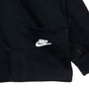 Nike Felpa Leggera Girocollo Donna W Sportswear Crew Earth Day French Terry Black/white da donna