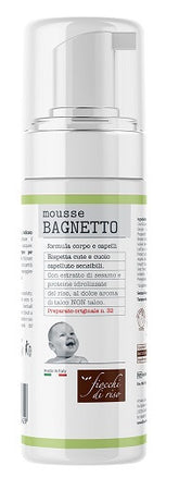 Mousse bagnetto talco200ml fdr