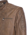 U05 - Biker Uomo Cuoio in vera pelle