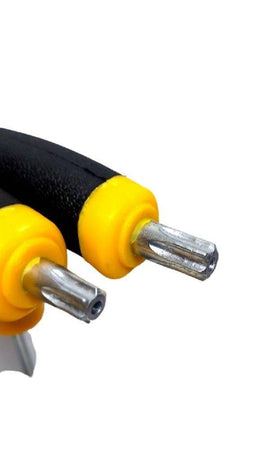 Set 10 Pz Chiavi Torx Con Impugnatura A T Cacciaviti Manico Antiscivolo 262009