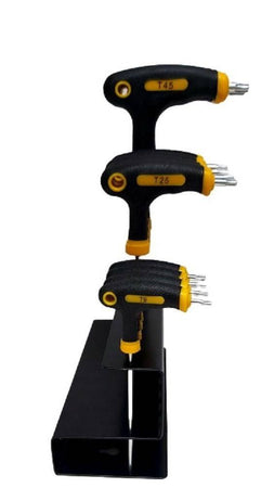 Set 10 Pz Chiavi Torx Con Impugnatura A T Cacciaviti Manico Antiscivolo 262009