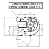 Ventola tangenziale FERGAS 4M7276 stufe a pellet 14706028