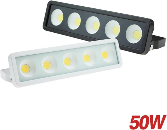 FARO Faretto COB LED Flood Llight SLIM 50W LUCE DA INONDAZIONE IP65 100LM/W