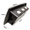 Applique Segnapasso Da Esterno A Parete Energia Solare Pannello Up And Down 6led