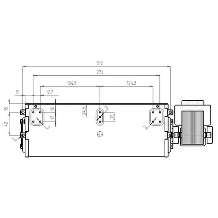 Ventola tangenziale FERGAS 4M7276 stufe a pellet 14706028