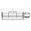 Ventola tangenziale FERGAS 4M7276 stufe a pellet 14706028