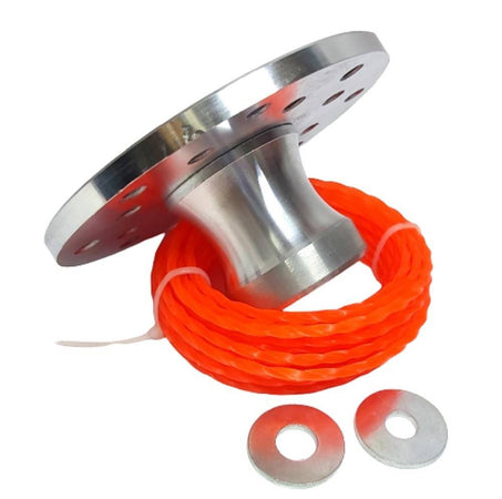 Testina Alluminio Universale Decespugliatore Tosaerba Tagliaerba 16 Fili 06031