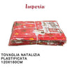 Tovaglia Copritavolo Natale Plastificata Antimacchia Varie Fantasie Mis. 120X160