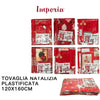 Tovaglia Copritavolo Natale Plastificata Antimacchia Varie Fantasie Mis. 120X160