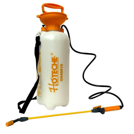 Pompa Irroratrice A Pressione 8 Litri + Spruzzino Vaporizzatore Manuale 1 Litro