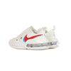 Nike Scarpa Bassa Donna W Air Max Up Summit White/siren Red/chlorine Blue da donna