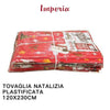 Tovaglia Copritavolo Natale Plastificata Antimacchia Varie Fantasie Mis. 120X230