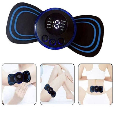 Massaggiatore Cervicale Elettrostimolatore Mini Portatile Massaggio Collo