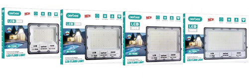 FARO Faretto LED SMD 100W 200W 300W 500W Slim ESTERNO ip66 luce fredda 100lm/W
