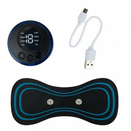 Massaggiatore Cervicale Elettrostimolatore Mini Portatile Massaggio Collo