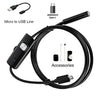 Telecamera Endoscopica 5 Mt Type-c Usb Mini Usb F Flessibile Impermeabile 6 Led