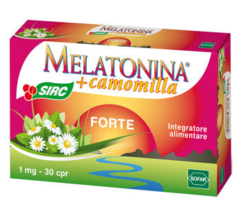 Melatonina forte 30 compresse nf