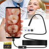Telecamera Endoscopica 5 Mt Type-c Usb Mini Usb F Flessibile Impermeabile 6 Led