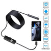 Telecamera Endoscopica 5 Mt Type-c Usb Mini Usb F Flessibile Impermeabile 6 Led