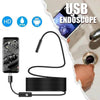 Telecamera Endoscopica 5 Mt Type-c Usb Mini Usb F Flessibile Impermeabile 6 Led