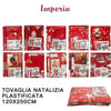 Tovaglia Copritavolo Natale Plastificata Antimacchia Varie Fantasie Mis. 120X250