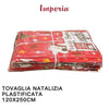 Tovaglia Copritavolo Natale Plastificata Antimacchia Varie Fantasie Mis. 120X250