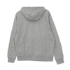 Nike Felpa Leggera Cappuccio Uomo Sportswear Club Hoodie Dk Grey Heather/matte Silver/white da uomo