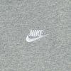 Nike Felpa Leggera Cappuccio Uomo Sportswear Club Hoodie Dk Grey Heather/matte Silver/white da uomo