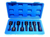 Set 8 Pezzi Chiavi Bussole Torx Attacco 1/2 T30 T80 A Impatto Lunghe 78 Mm