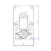 Motoriduttore Mellor FB1330 stufe a pellet 14702011