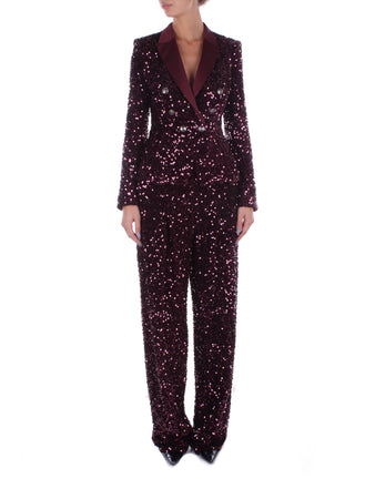 Elisabetta Franchi Giacche Bordeaux da donna