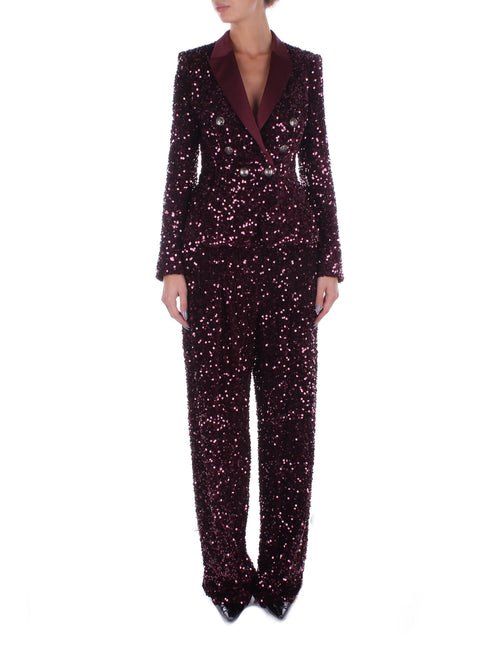 Elisabetta Franchi Giacche Bordeaux da donna