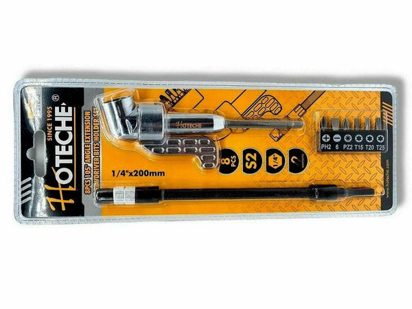Adattatore Angolare 105° Per Trapano Mandrino Angolare Porta Inserti Flessibile