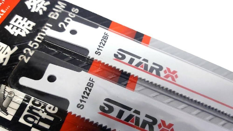 Set 2 Pz Lama Da 225 Mm Per Sega Seghetto A Gattuccio Per Metallo Ferro Similari