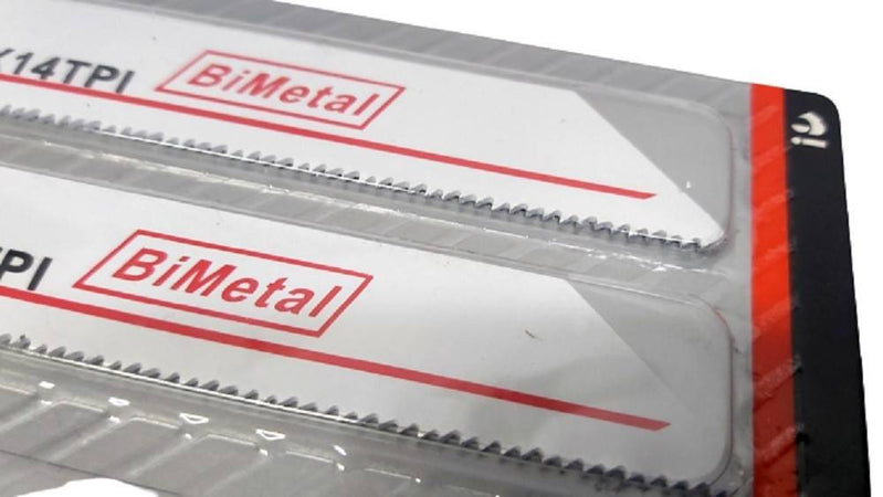 Set 2 Pz Lama Da 225 Mm Per Sega Seghetto A Gattuccio Per Metallo Ferro Similari