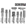 Set 9 Pz Adattatori Per Bussola 1/4 3/8 1/2 Per Avvitatore Trapano Sdy-96032