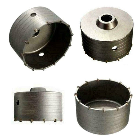 Fresa A Tazza 110 Mm Carotatrice Con Asta Sds Plus 80 Cm Calcestruzzo Cemento
