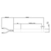 Resistenza accensione lineare per stufe a pellet 14701082