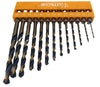 Set 13 Punte Esagonale Trapano Avvitatore Inserti Titanio Attacco 1/4 1,5-6,5mm