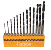 Set 13 Punte Esagonale Trapano Avvitatore Inserti Titanio Attacco 1/4 1,5-6,5mm