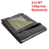 Telo Copertura Impermeabile 2x3mt Resistente Polietilene 140gr Protezione UV