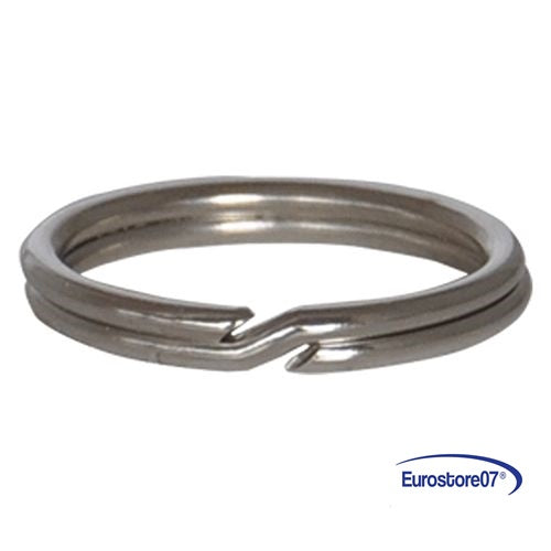 ANELLO PORTACHIAVI diametro 20 - In acciaio nichelato. confez. 100 pezzi
