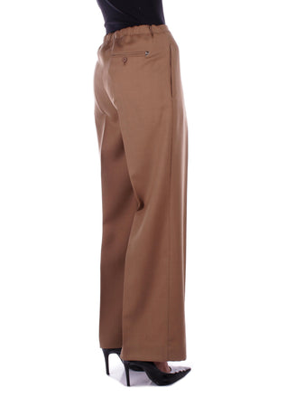 Dondup Pantaloni Marrone da donna