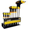Set 10 Pz Chiavi Torx Con Impugnatura A T Cacciaviti Manico Antiscivolo 262009