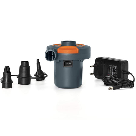 Pompa Gonfiaggio Elettrica 12V Bestway con 3 Adattatori Presa Auto e Casa