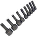 Set 9 Inserti Chiave Esagonale Per Avvitatore Chiave A Bussola Codolo Esagonale