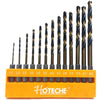 Set 13 Punte Esagonale Trapano Avvitatore Inserti Titanio Attacco 1/4 1,5-6,5mm