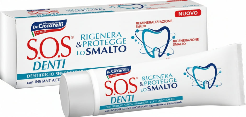 Sos denti dentif rigen smalto