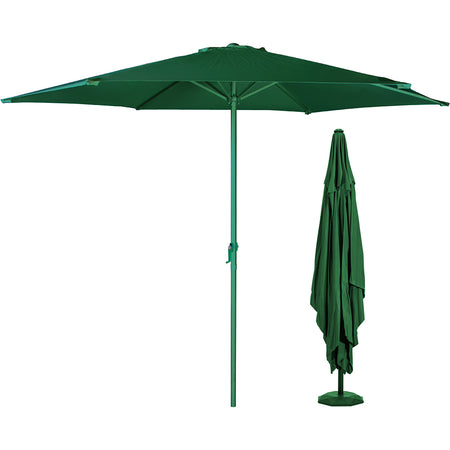 Ombrellone Giardino 3 mt con Palo Centrale AirVent Telo Poliestere Resistente